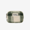 Porte-Monnaie Lili souple tartan vert - Hindbag